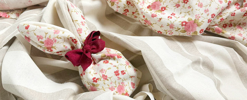 Nähen für Ostern: Süßen Hasenkorb einfach selber nähen  