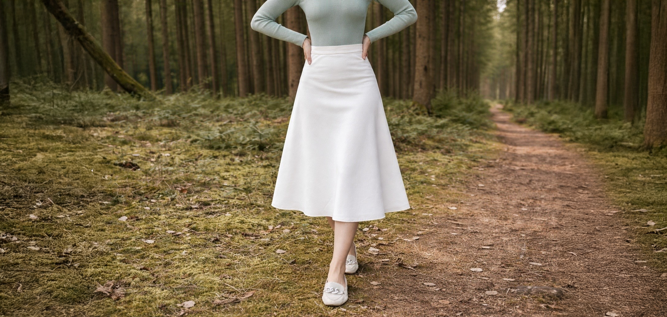 Tellerrock selber nähen ohne Schnittmuster