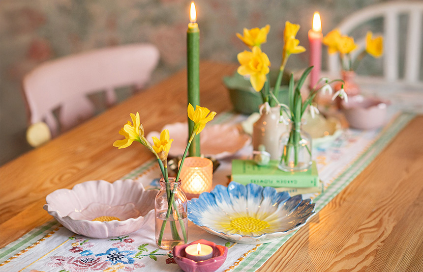 Tischläufer für Oster selber machen