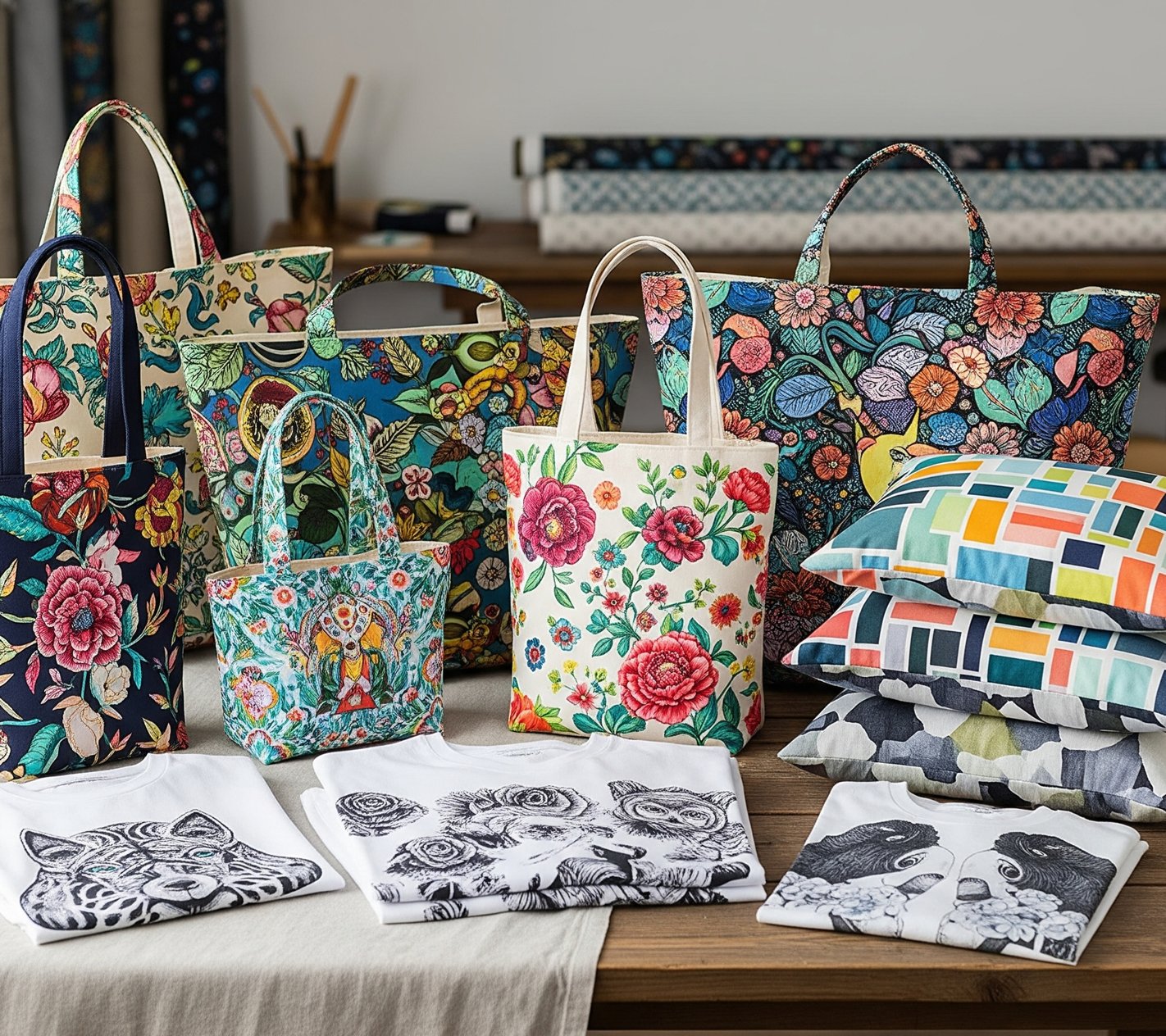 stoff kissen bedrucken