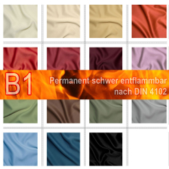 Blackout exclusiv - Permanent schwer entflammbar 
