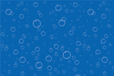 Zeltstoff - Wasserdicht- Luftblasen Blau