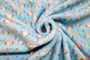 Kuschel-Fleece - Pinguin Bibber 
