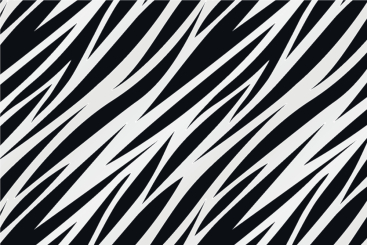 Satin-Stoff - Zebra 