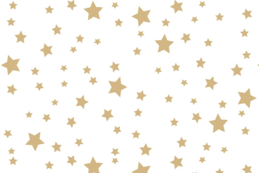 Blackout-Stoff - Sternenhimmel Weiß/Beige