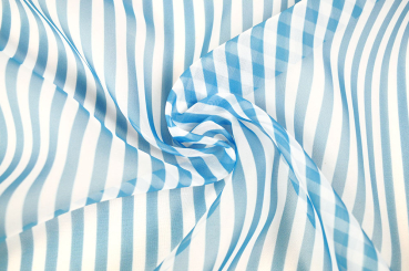 Voile-Stoff - Streifen 