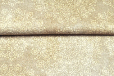 Thermogardine - Nubuk - Gepunktetes Mandala Beige/Creme