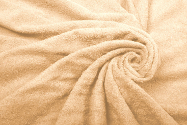 Frottee 2-seitig - 140 cm Beige