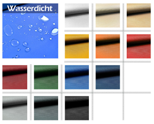 Polyesterstoff - reißfest und wasserdicht 