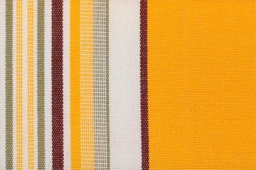 Markisenstoff Spain Summer 2 - 320 cm - Gelb / Bordeaux - 1,0 Meter Gelb / Bordeaux
