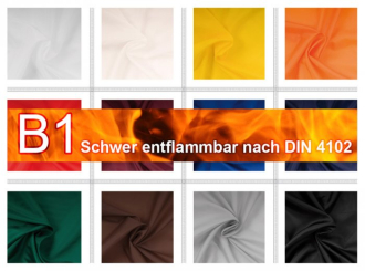 Dekorations Stoff schwer entflammbar - 140 cm 