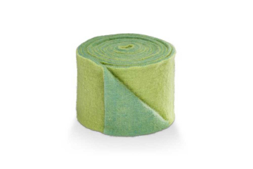 Wollfilz 5/6 mm stark - 65 cm - 2 farbig Hellgrün / Mint Melange