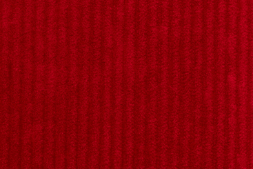 Cord - breit gerippt Rot
