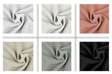 Chiffon - Bubble-Krepp - Uni 