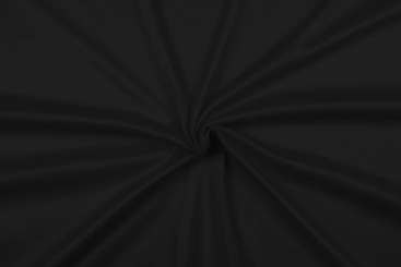 Jersey-Stoff - ÖKO - einfarbig Schwarz