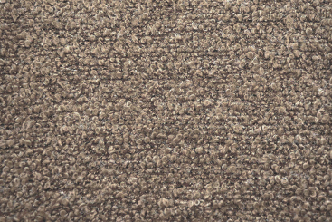Bouclé-Wollimitat Taupe 
