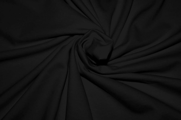 ÖKO - French Terry - Uni Schwarz