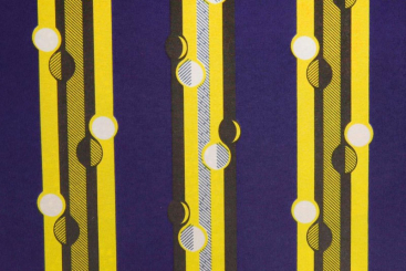 African Waxprint doppelseitig -  Gabun 