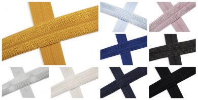 Jacquard-Einfassband - Elastisch - 20 mm - Meterware 