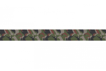 Einfassband Elastik - Camouflage - Grün 