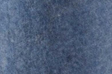 Wollfilz 5/6 mm stark - 65 cm Blau Melange