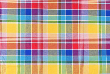 Karo-Baumwollstoff - Bruno 