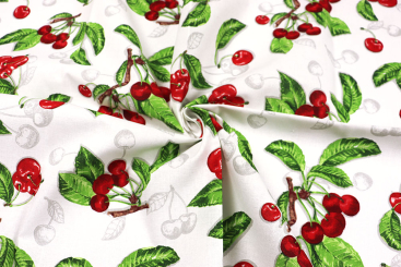 Baumwollstoff - Sweet Cherries 