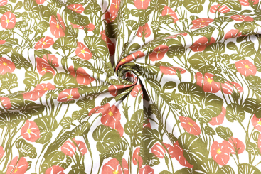 Baumwollstoff - Tropy Botany 