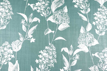 Baumwoll-Dekostoff mit botanischen Toile 