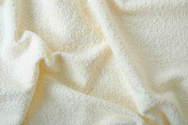 Frottee 2-seitig - 140 cm Creme