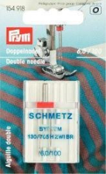 Doppelnadel 130/705 100/6mm 