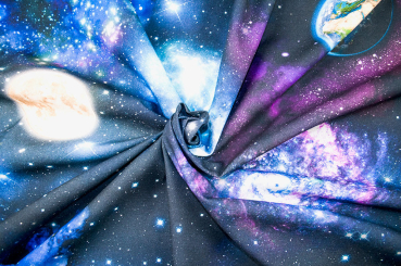 Deko-Stoff Digitaldruck - Space 