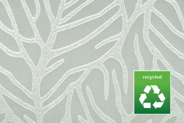 Outdoor-Dekostoff Jacquard - Recycling - Koralle 