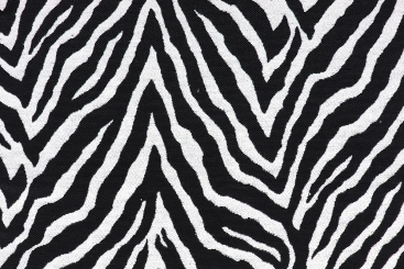 Jacquard-Stoff - Zebralino 