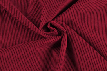 Möbelstoff Manchester-Cord Dunkelrot