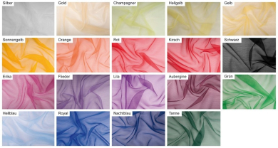 Voile fein gestreift - 150 cm breit 