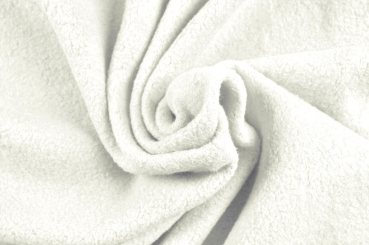 Fleece-Stoff - Baumwolle - Uni 