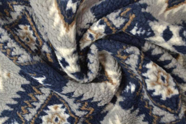 Fleece Sherpa - Boho Rauten 