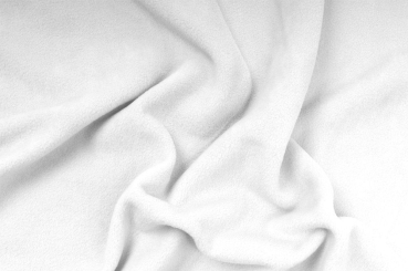 Fleece - Weiß - 2,0 Meter 