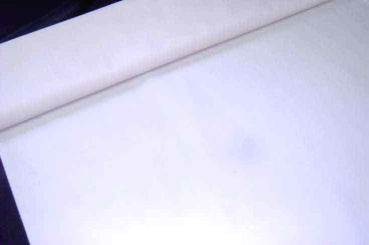 Baumwolle 280 cm Weiß
