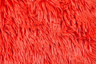 Langhaarfell - Superweich - Uni Rot