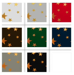 Lackfolie - Sternenhimmel - 130 cm breit 