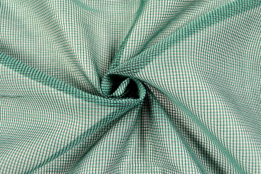 Gardinen-Stoff New Lounge - Two-Tone - Bleiband - 300 cm Grün
