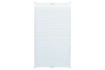 EASYFIX Thermo-Plissee - 2 Bedienschienen - 80 x 130 cm - Weiß 
