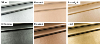 Lederimitat - Lamm-Nappa Soft - Metallic 