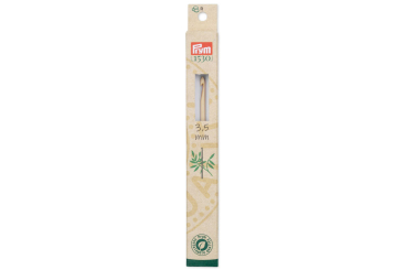 Woll-Häkelnadel Prym - 15 cm - 3,5 mm - Bambus 