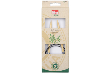 Rundstricknadeln Prym 80 cm - 6,0 mm Bambus 