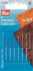 Leder Nadeln sortiert 