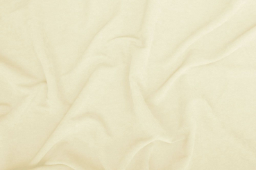Microfaser Linda - Creme - 1,0 Meter 
