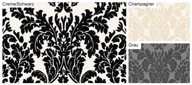 Barock-Ornament 1 - Wende-Jacquard Chenille 